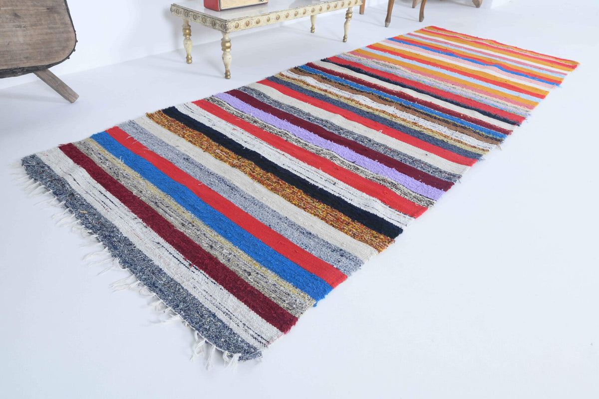 Rainbow Coloration  - Vintage Runner Rug