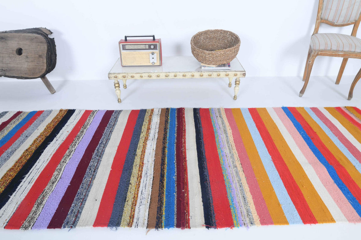 Rainbow Coloration  - Vintage Runner Rug