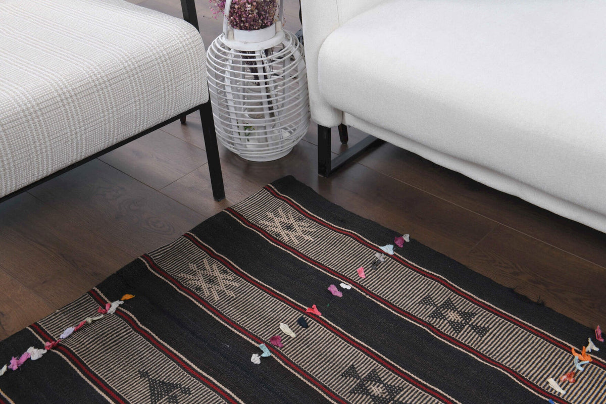 Vintage Kilim Runner Rug - 32586