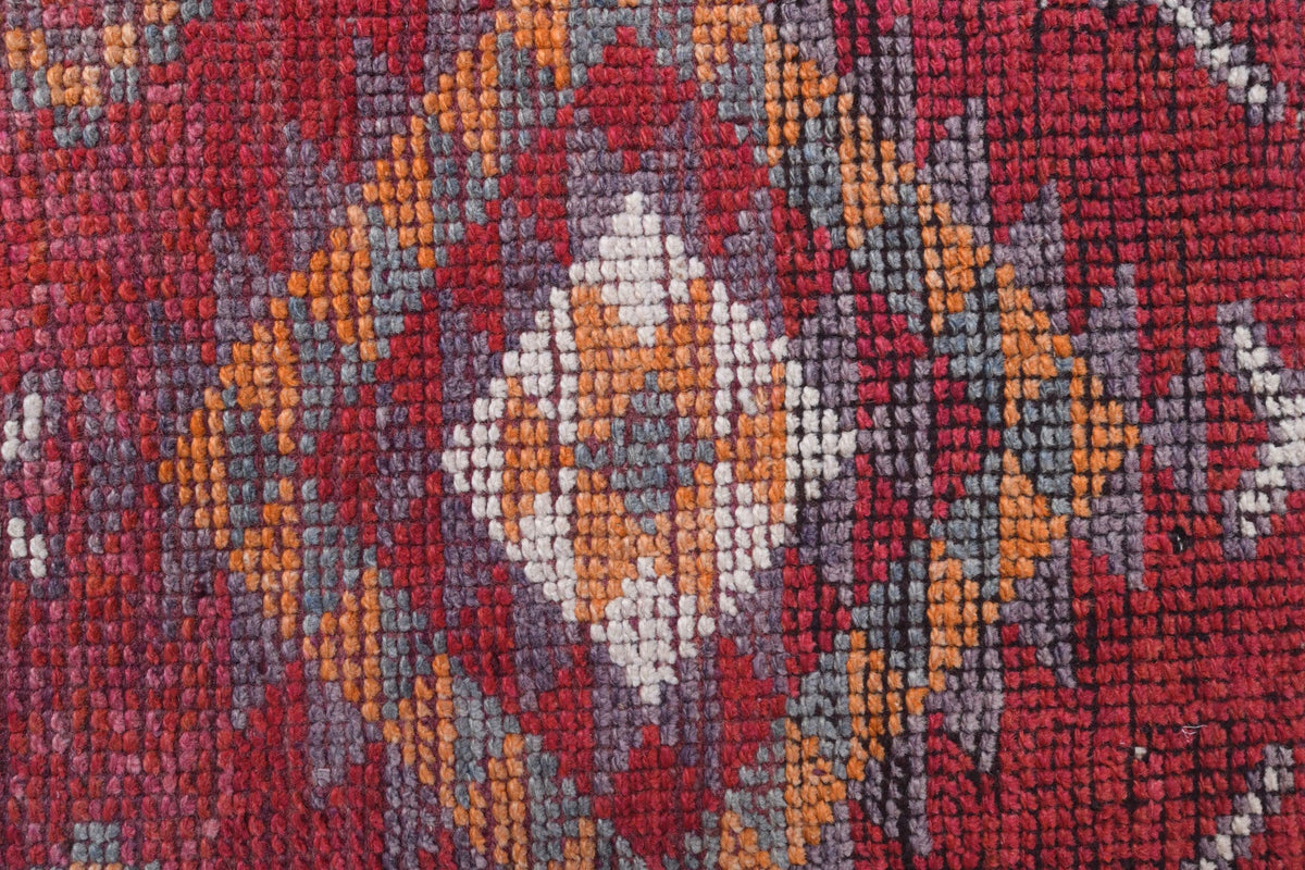 Hand-Knotted Anatolian Vintage Runner Rug