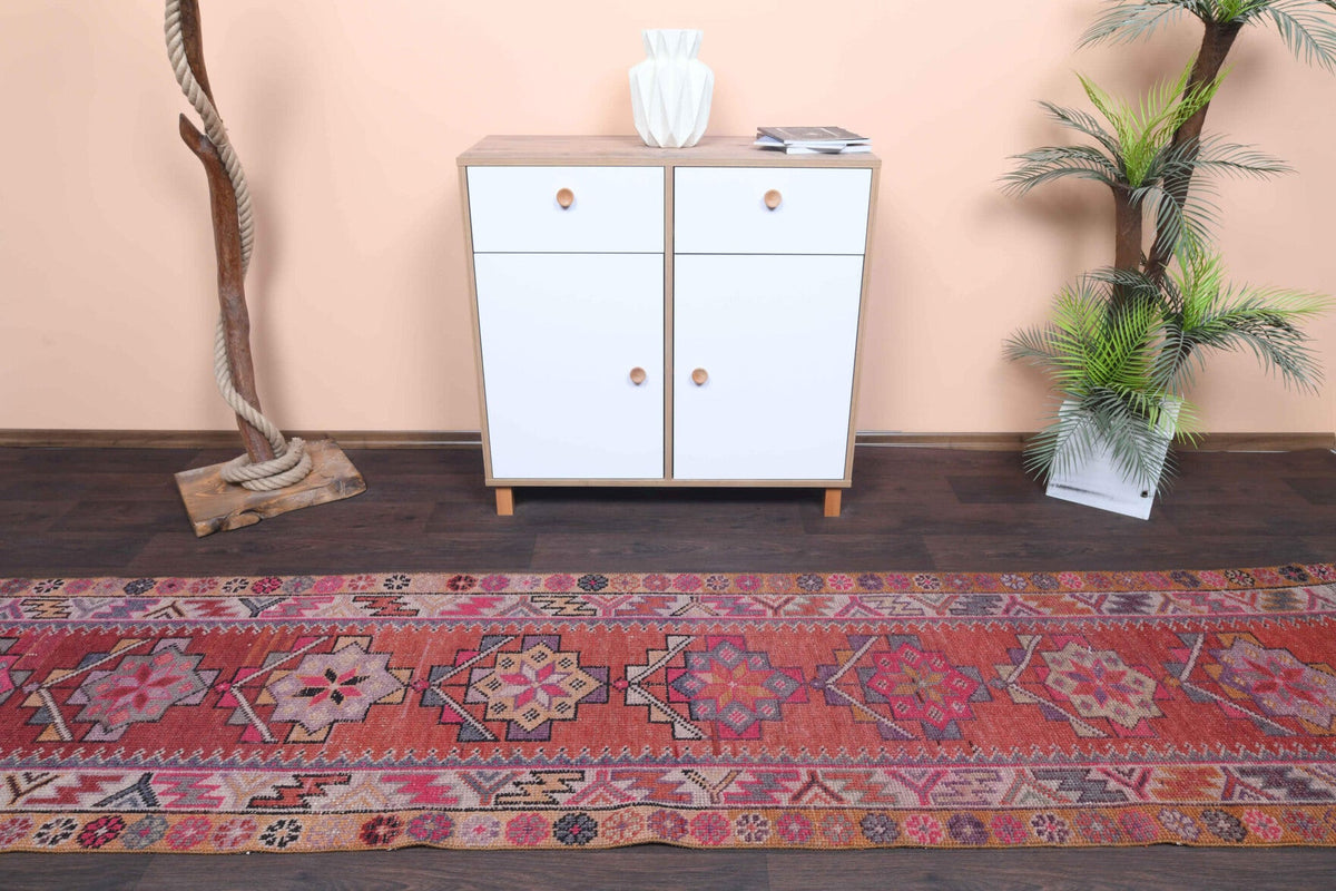 1970&prime;s Hand-knotted Vintage Anatolian Runner Rug