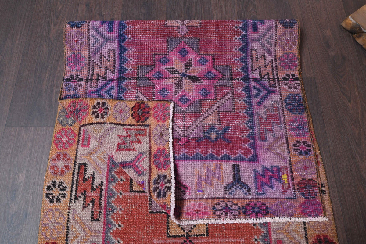 1970&prime;s Hand-knotted Vintage Anatolian Runner Rug