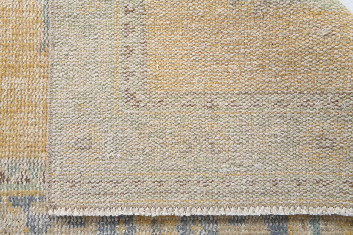 El yapımı vintage yolluk 71x340 cm oryantal desenli yün - mekan görünümü