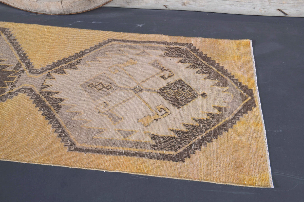 Vintage Oushak Runner Rug