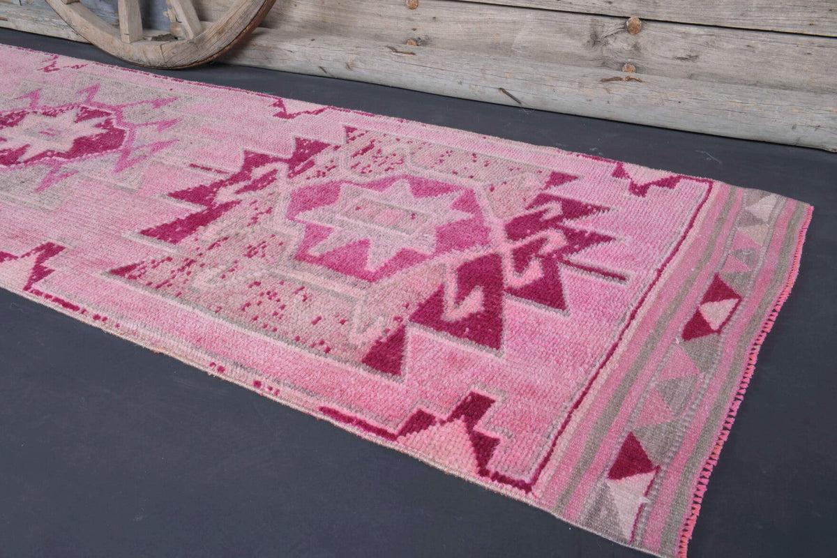 Turkish Anatolian Vintage Runner Rug