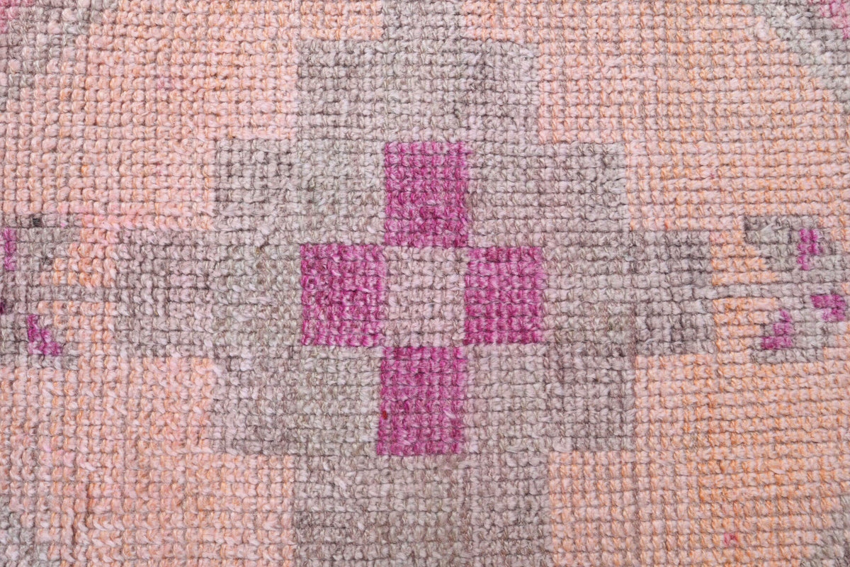 Turkish Anatolian Vintage Runner Rug