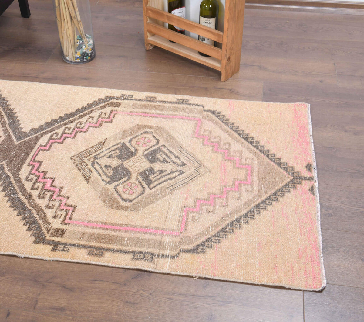 Natural Vintage Runner Rug