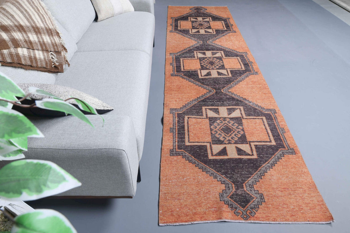 Orange Vintage Runner Rug