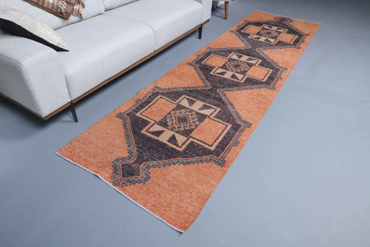Orange Vintage Runner Rug
