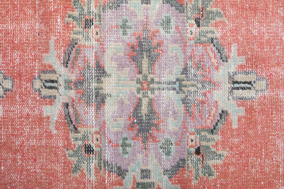 El yapımı vintage yolluk 79x323 cm oryantal desenli yün - farklı açıdan görünüm