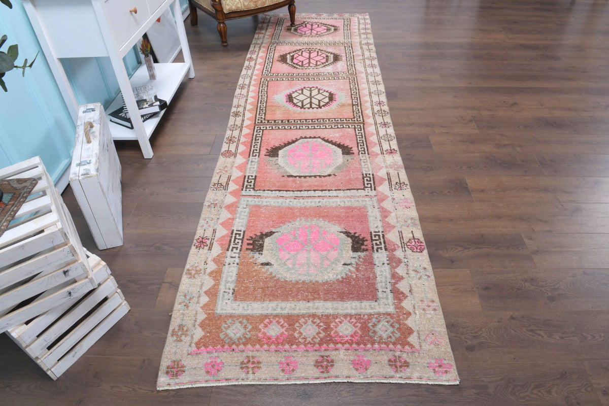 Turkish Vintage Anatolian Runner Rug