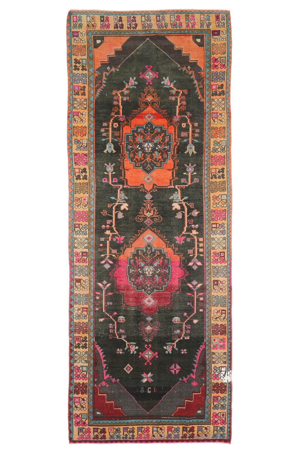 Vintage Halı 122x366 cm