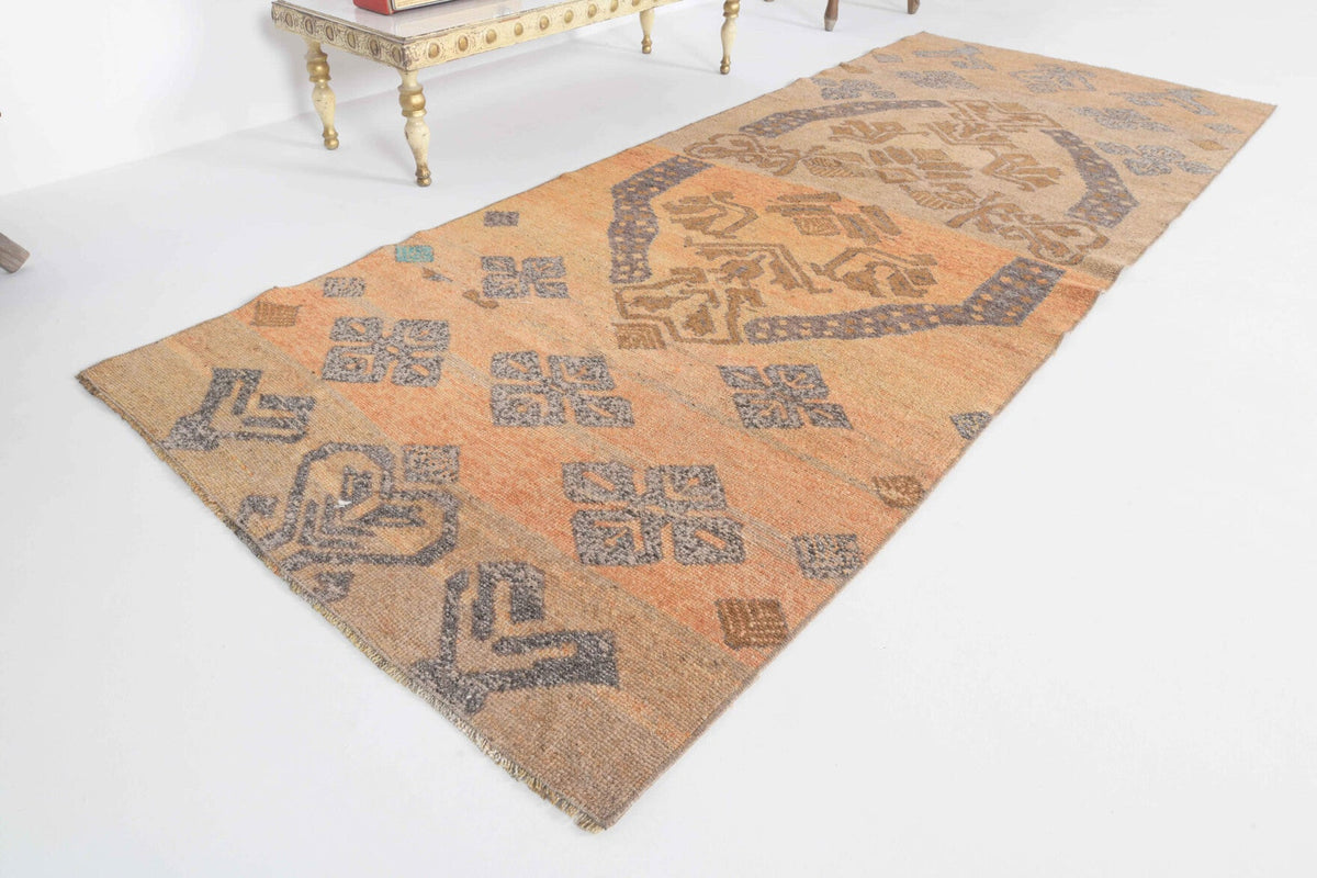 1960&prime;s Vintage Oushak Runner Rug