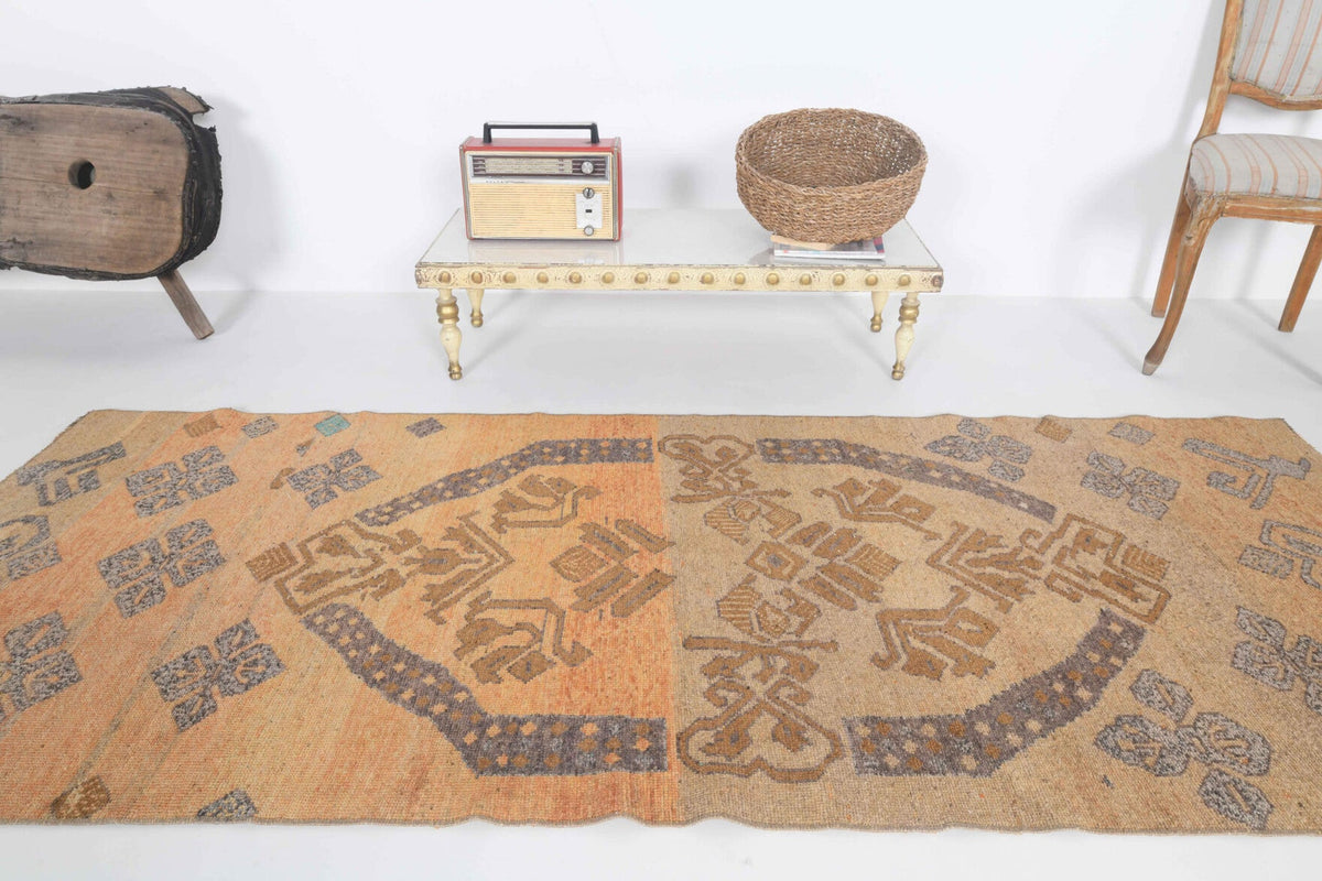 1960&prime;s Vintage Oushak Runner Rug