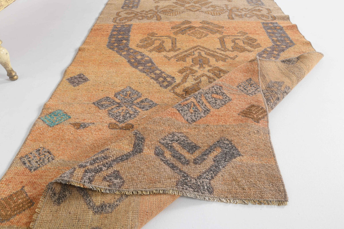 1960&prime;s Vintage Oushak Runner Rug