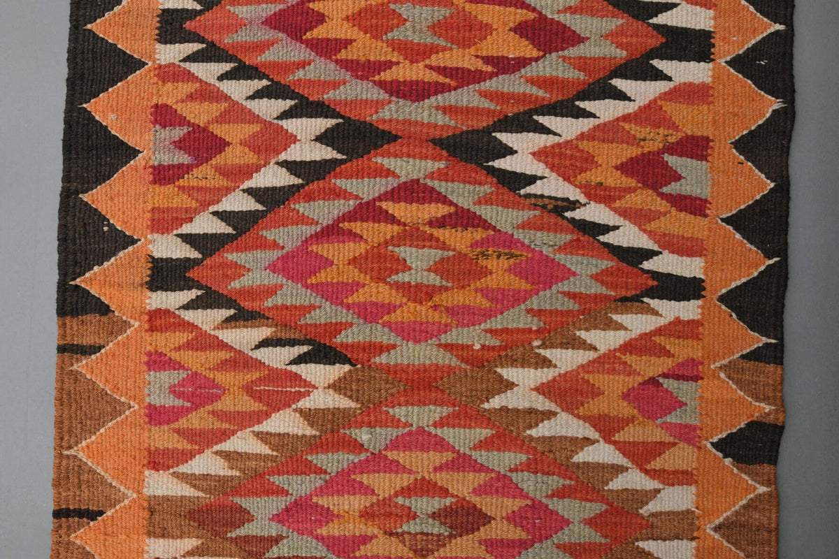 Flatweave Vintage Runner Rug