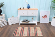 1960'lardan Anadolu kökenli kilim motifli el dokuma vintage kilim, 64x120 cm