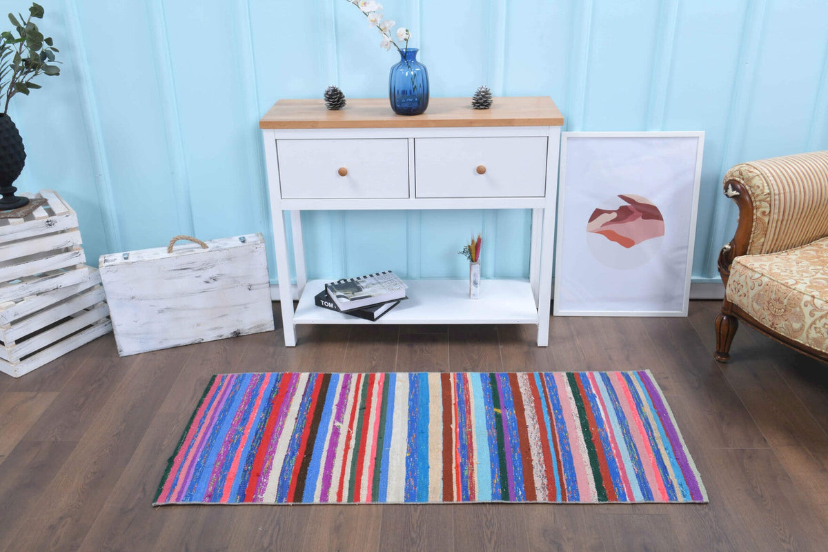 Vintage Small Kilim Rug