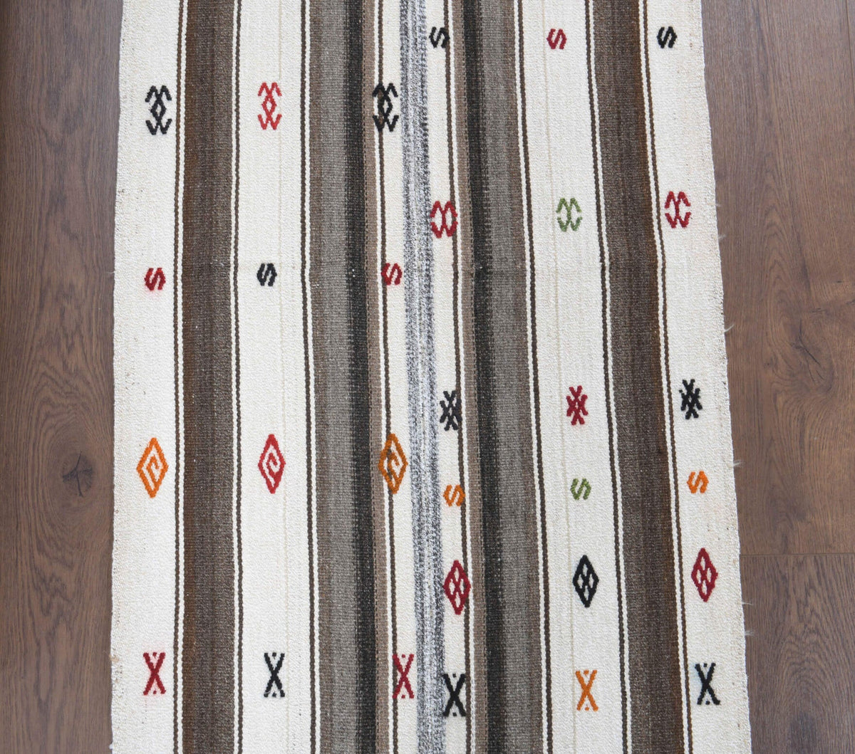Bohemian Vintage Small Kilim Runner