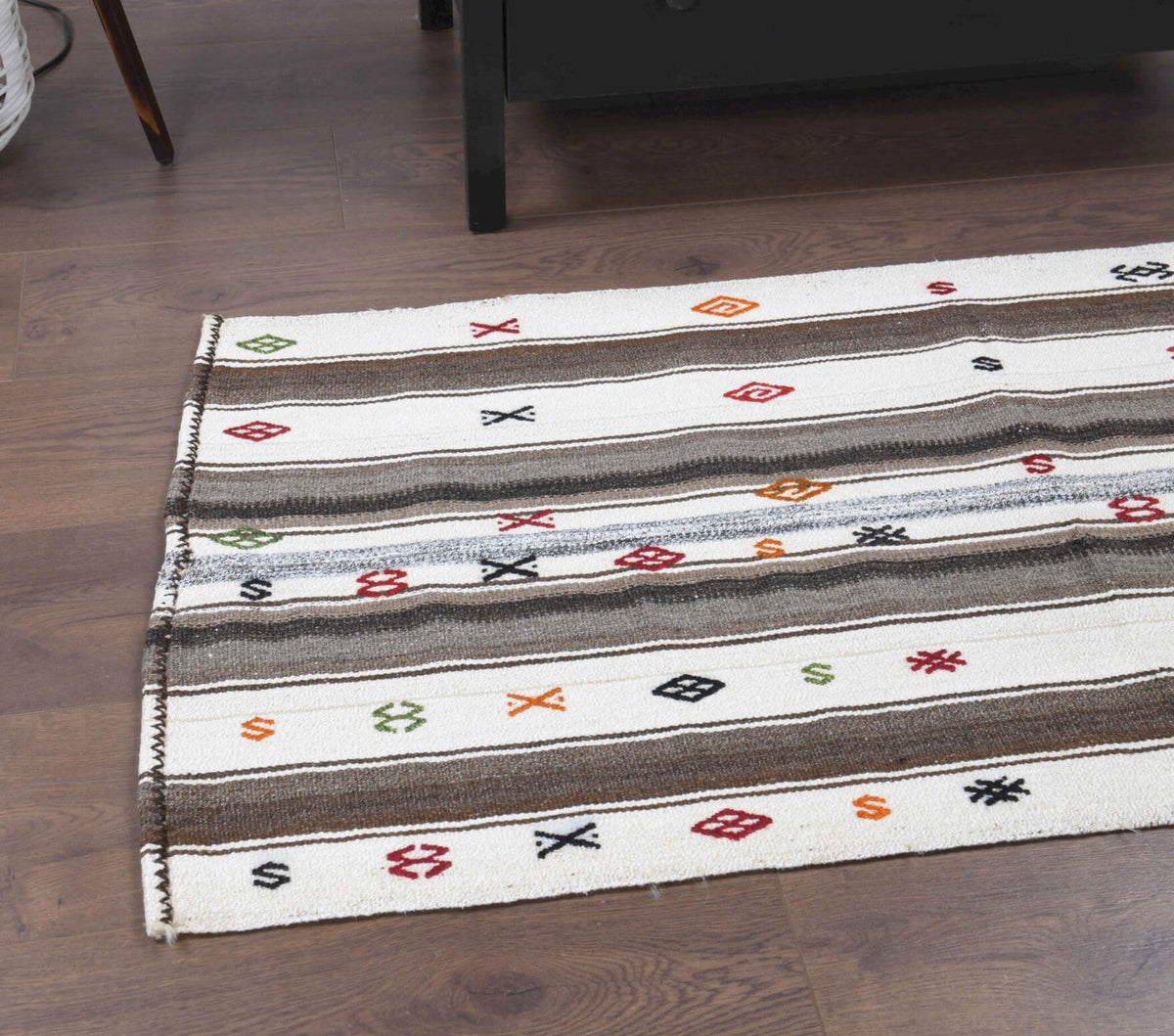 Bohemian Vintage Small Kilim Runner