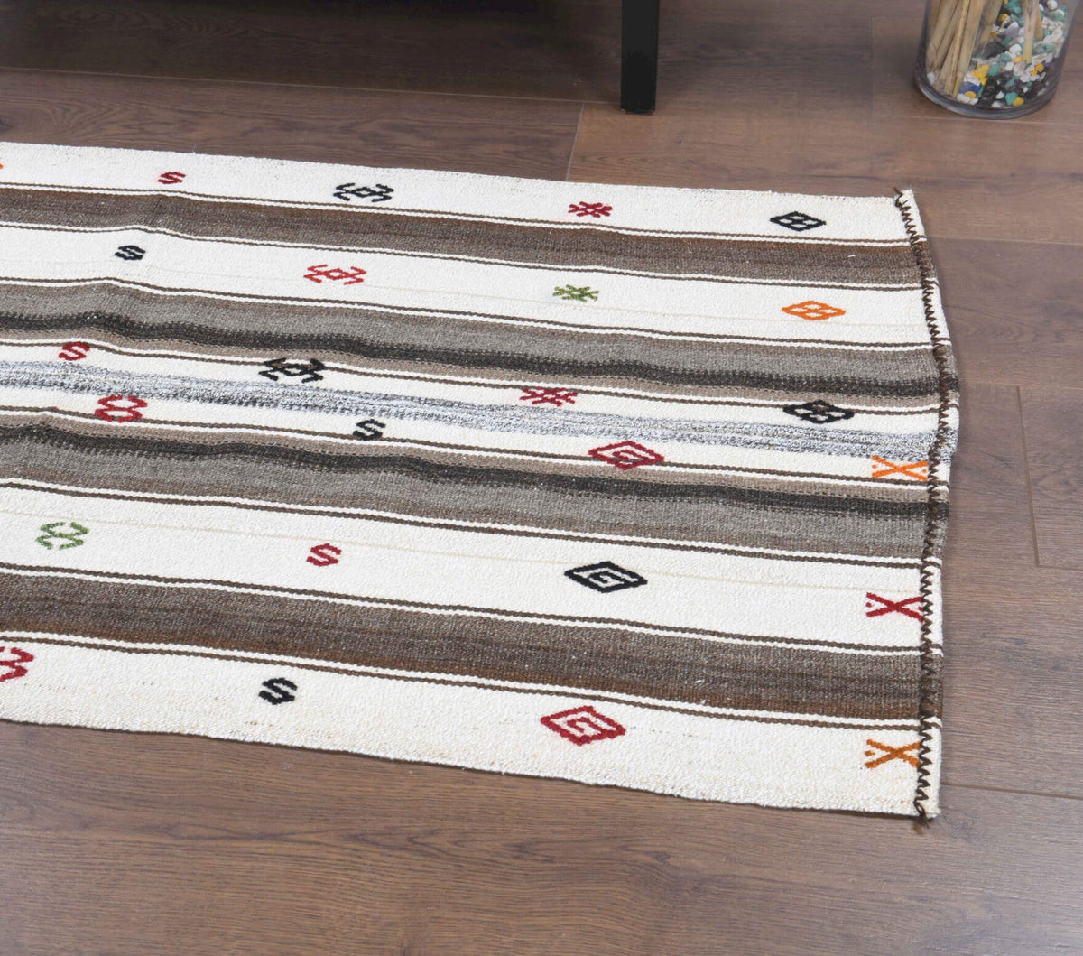 Bohemian Vintage Small Kilim Runner