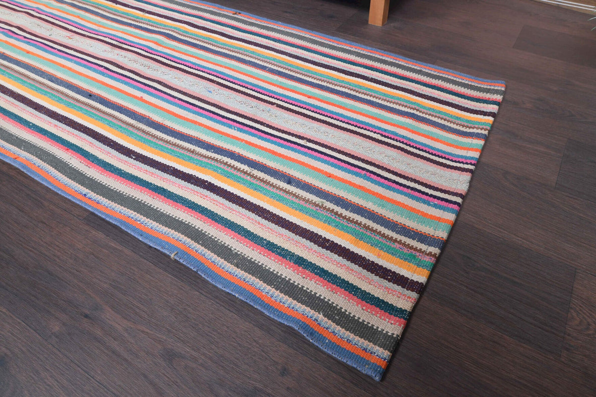 Vintage Small Kilim Runner Rug
