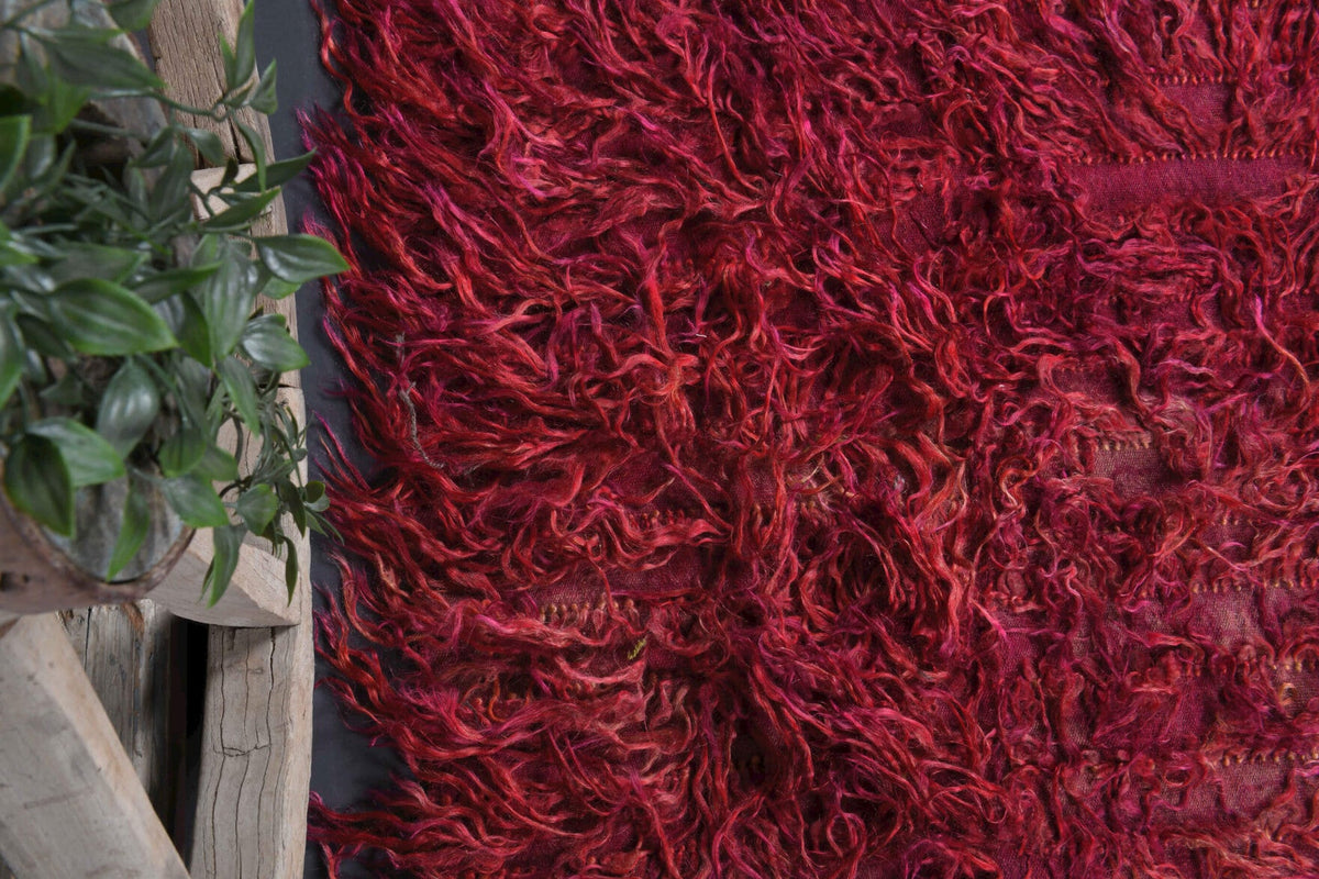 Red Vintage Small Kilim Rug