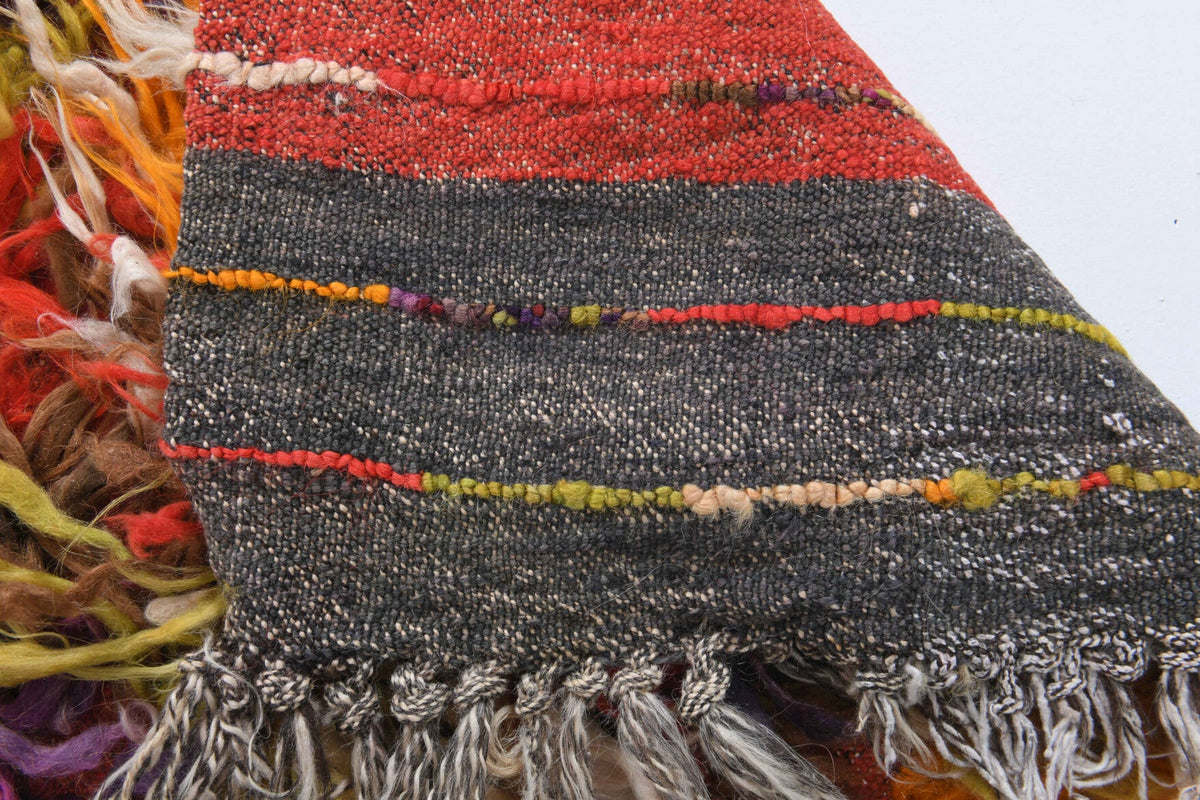 Shaggy TULU Vintage Kilim Small Rug
