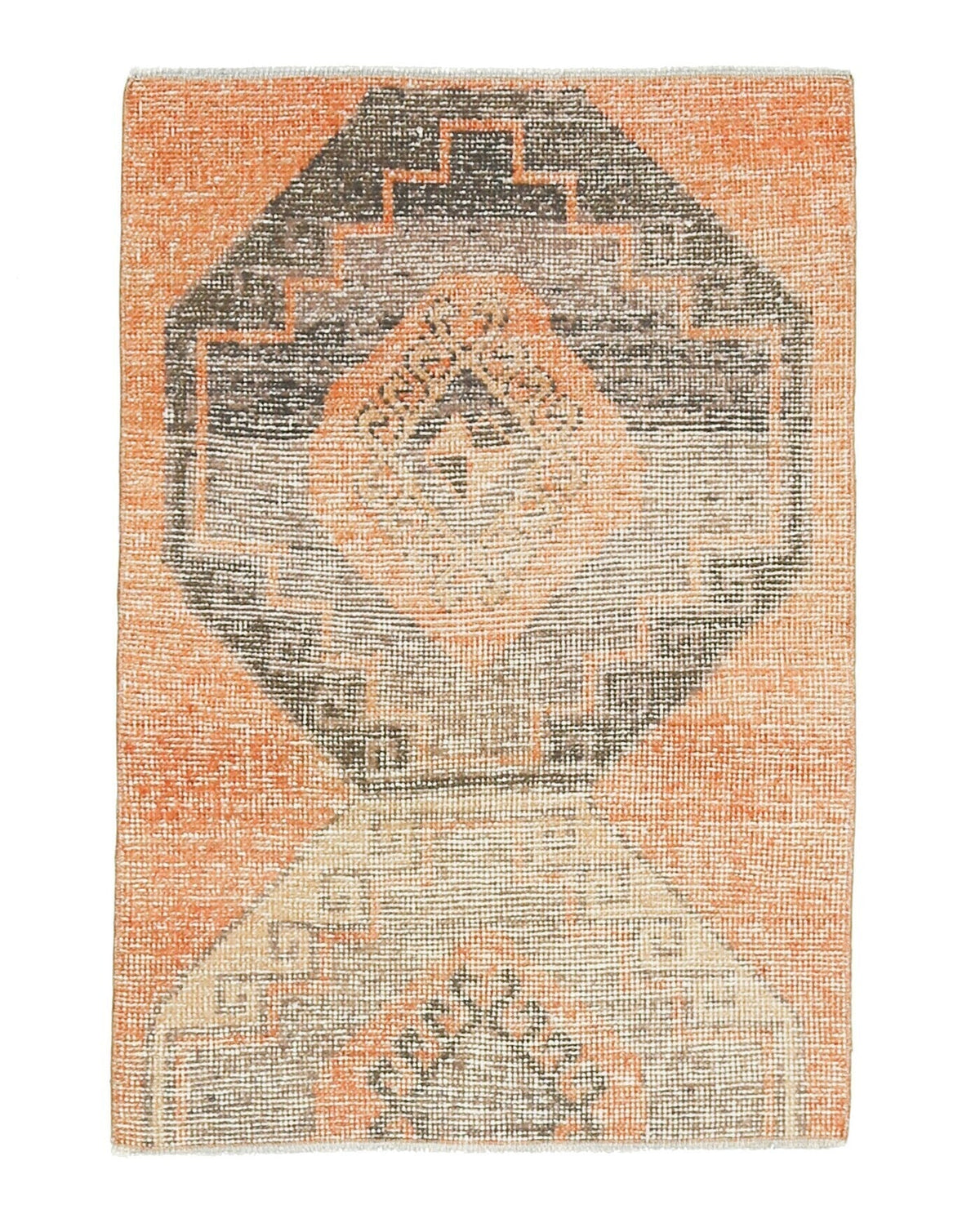 Vintage Small Oushak Rug