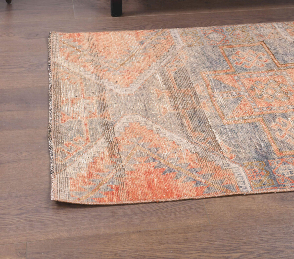 Vintage Oushak Red Rug