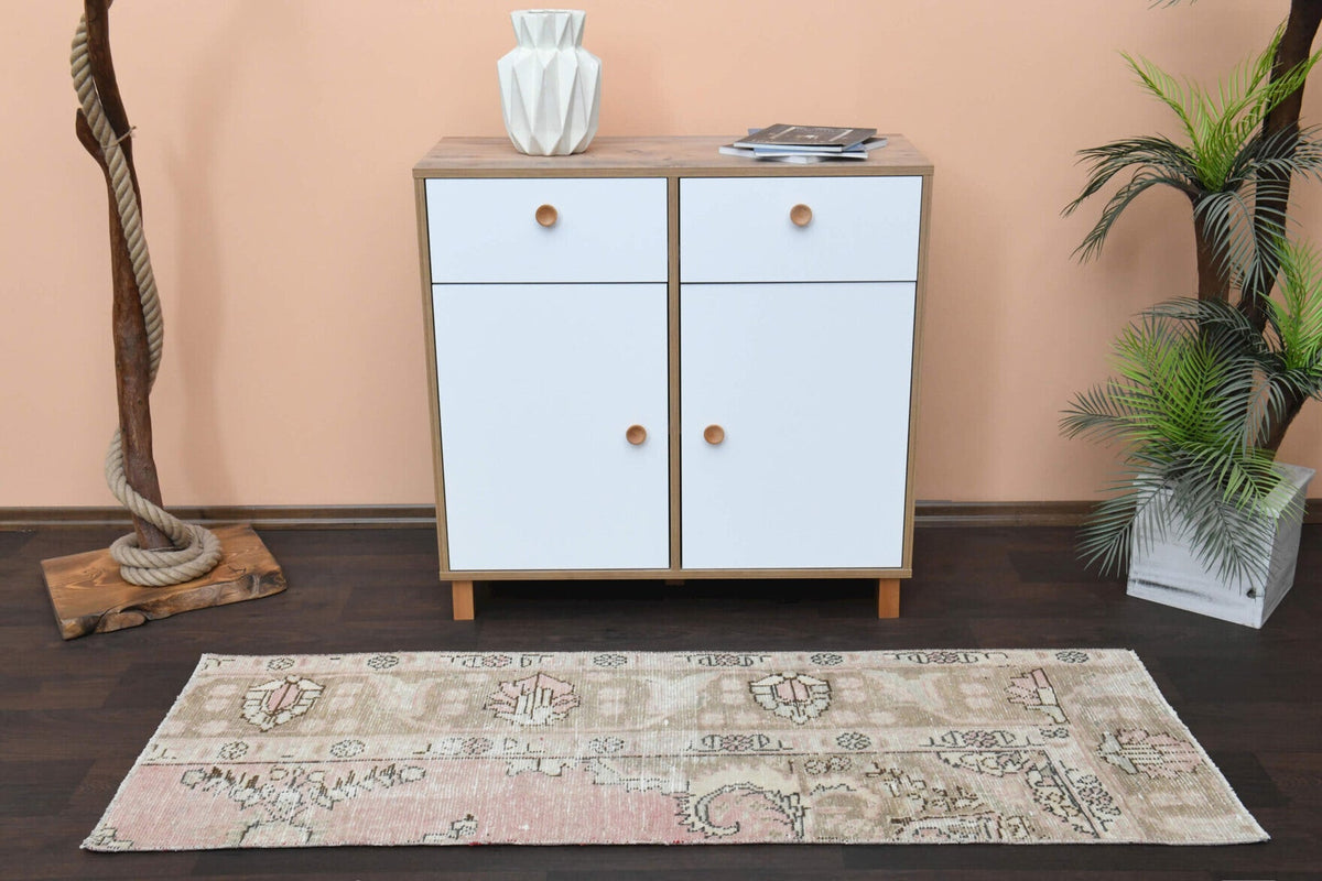 Vintage Oushak Small Rug