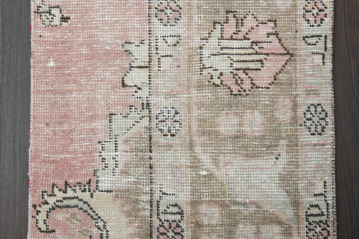 Vintage Oushak Small Rug