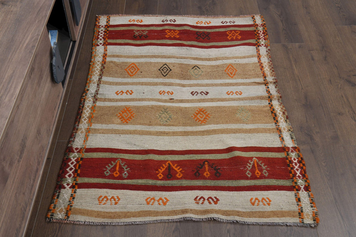 Vintage Handmade Kilim Rug