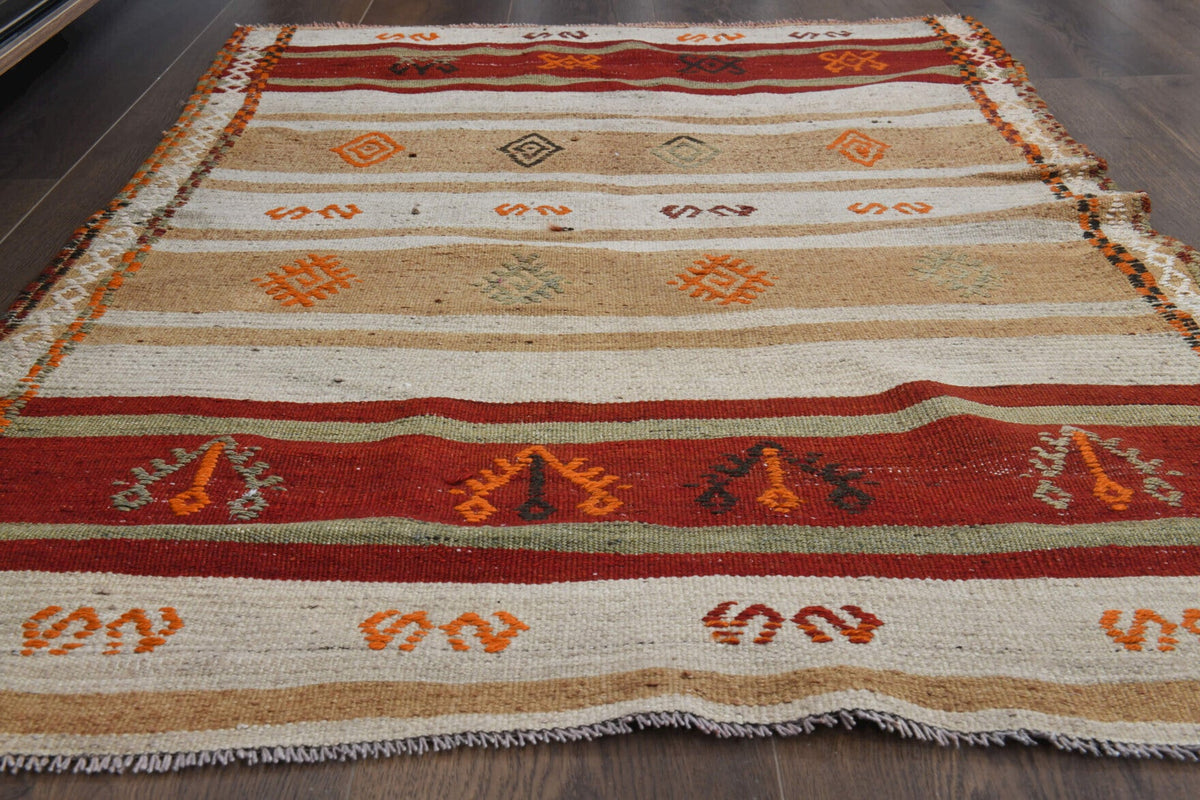 Vintage Handmade Kilim Rug