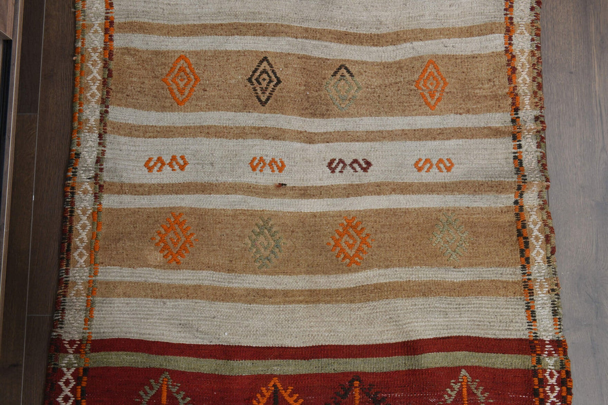 Vintage Handmade Kilim Rug