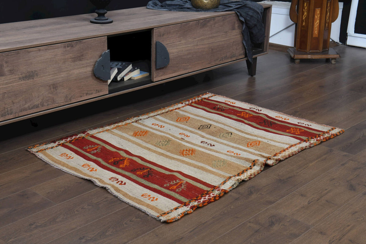 Vintage Handmade Kilim Rug