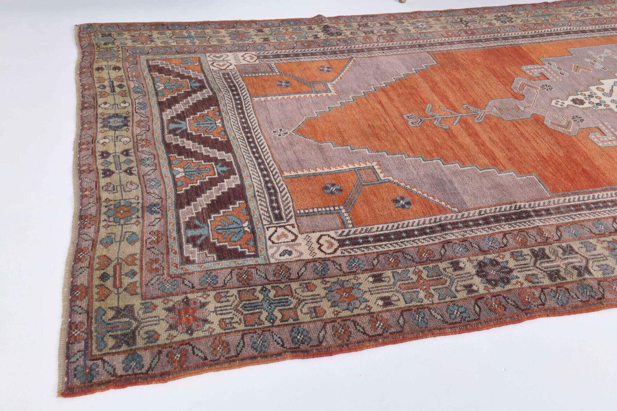 Vintage Taspinar Anatolian Wide Runner Rug