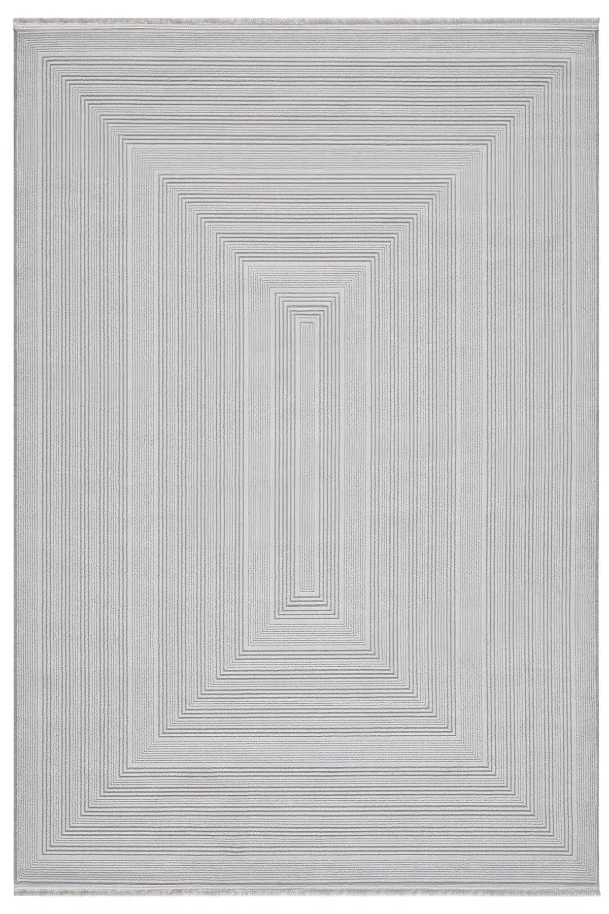 Kemik Minimalist Çizgili Japon İskandinav Halı - 7005KZ
